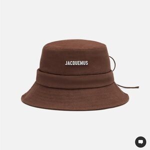 NEW WITH TAGS Jacquemus Brown Bucket Hat | The Gadjo bucket hat